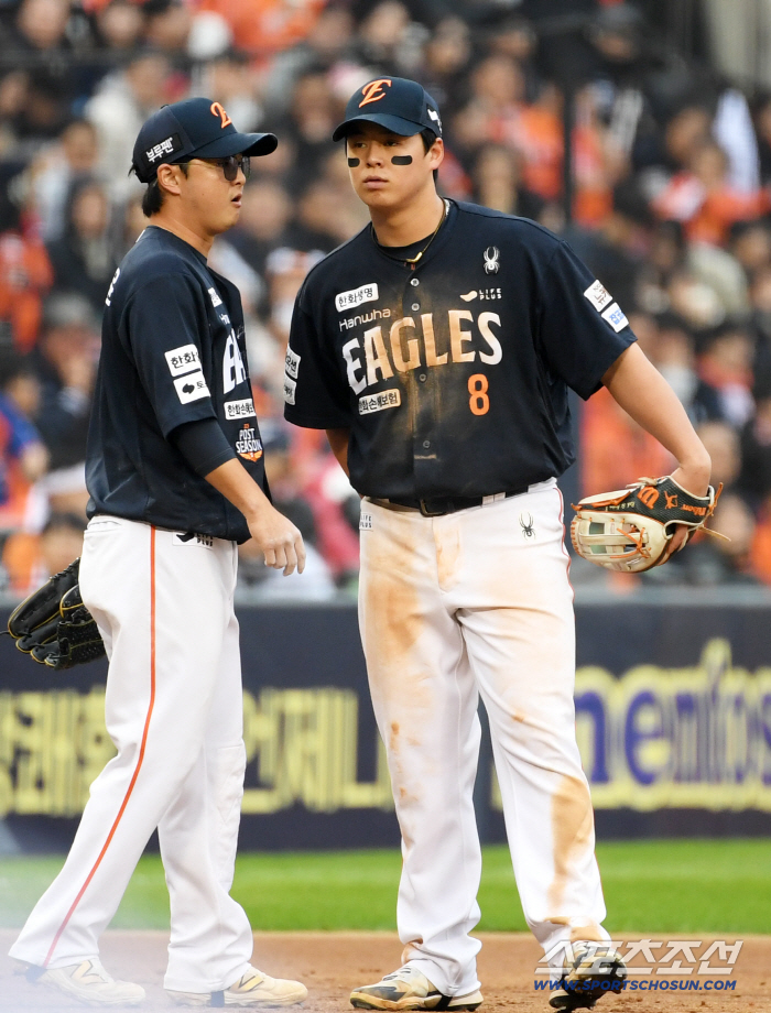 It looked like 100m for 10m for the twisted Changgi LG → Noh Si-hwan, who gave up the throw, and Hong Chang-ki, who woke up like an otuk.
