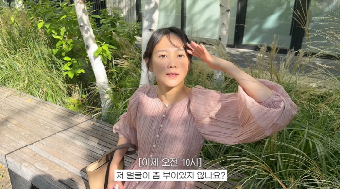 Kim Moo-yeol ♥ Yoon Seung-ah, I gained 3kg of the curse of the long Chuseok for 7 days. My jaw fat (Seung-ah-roun)