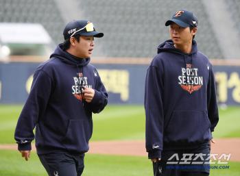Moon Hyunbin and Choi Inho start warming up