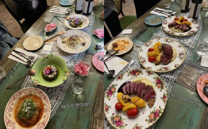 Seol Woon-do's son, a building owner of a celebrity meeting at a cafe