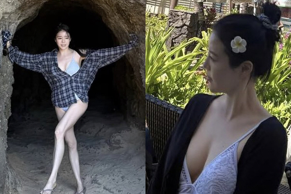 Cho Hye-jung, 'Jo Jae-hyun's daughter,' showed off her mature look with a swimsuit  shirt..a slim figure without yo-yo