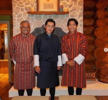 Choo Sung-hoon boasts a solo dinner with King Bhutan...King, thank you for the memories