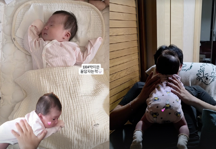 Park Bo-mi overcame 15-month-old son's pain and gave birth to a miracle angel in two years