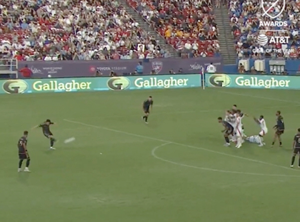 100% charging of Korean soccer pride! There is nothing but admiration. LA FC Son Heung-min is honored with the first MLS goal of the year from Asia