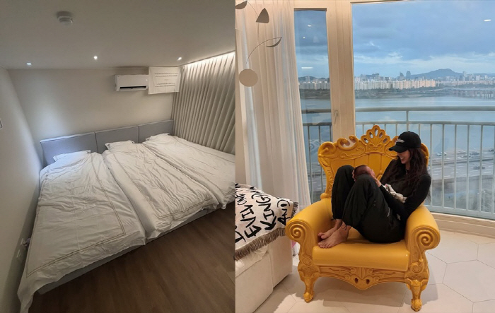 1 billion CEO Ji So-yeon gave birth to twins and changed her Han River view house. New home
