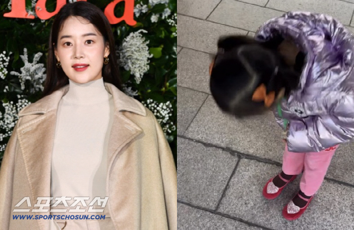 Han Ji-hye's daughter, who got her first daughter in 10 years, was strongly disciplined...In the end, 90 degree greetings