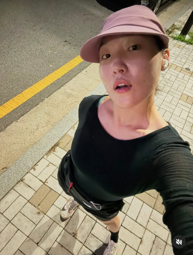 Lee Eun-ji Loses 9kg to Become 'Exercise Goddess'...Perfect body with running 'Surprise'