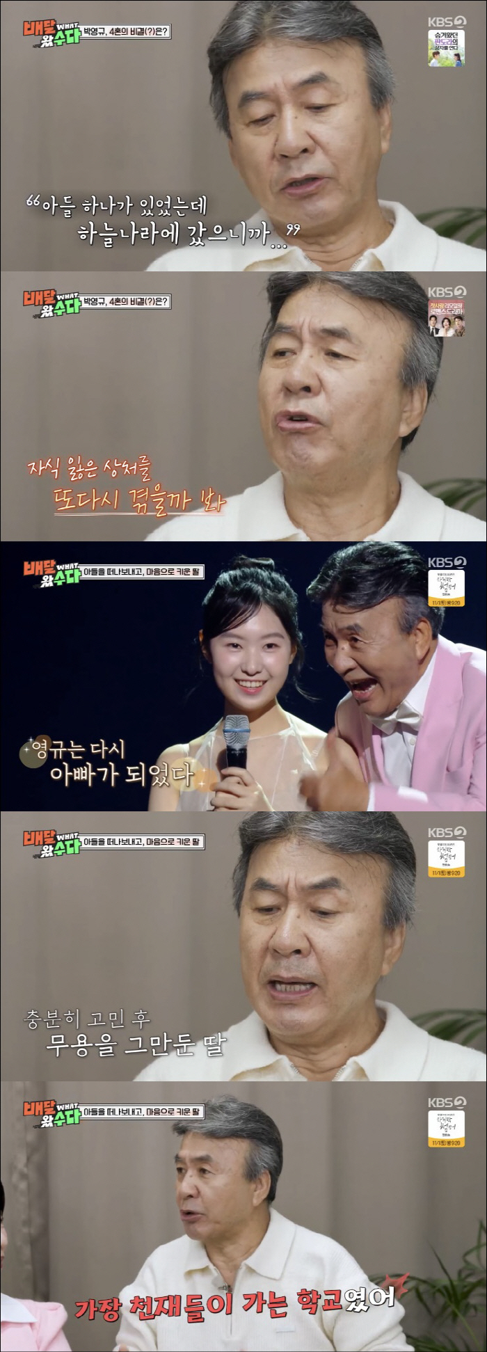 Park Young-gyu's daughter, who met as fourth marriage, gave up her dance and passed the Korea Military Academy (Delivery came)