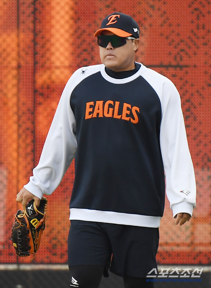  Ryu Hyun-jin, who doesn't look happy