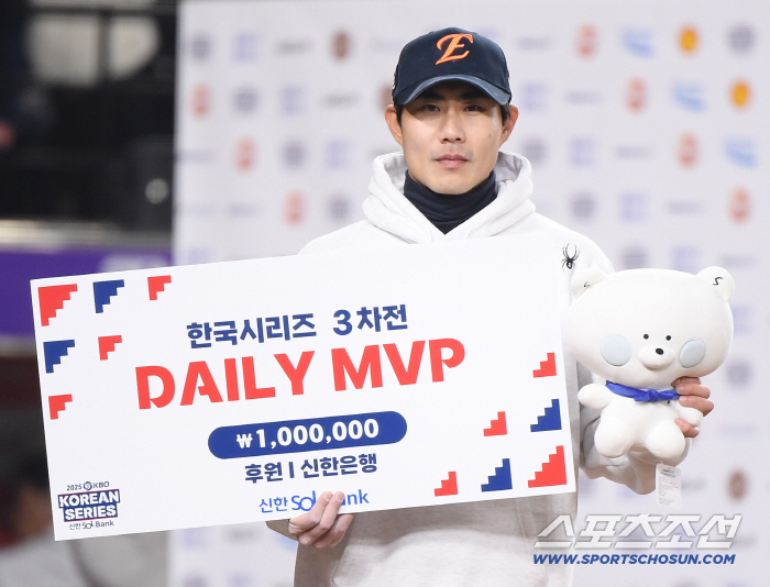  Shim Woo-joon, KS Game 3 MVP