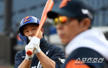 Son Ah-seop can't end the fall baseball like this