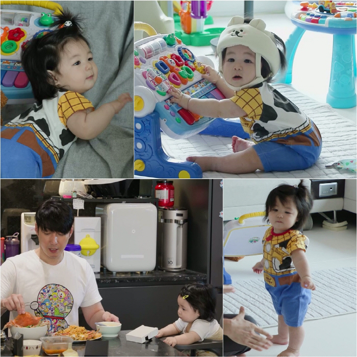 Shim Hyungtak, how can you be so proud of me...Finally, I succeeded in sitting down on my own (Sudol)