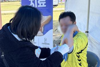 Busan Himchan Hospital provides medical support for the largest sports festival in the private taxi industry...communities and communities