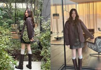 Ko Hyun-jung, 'Chopsticks angular beauty' even at the age of 54...Attention to the autumn miniskirt. 