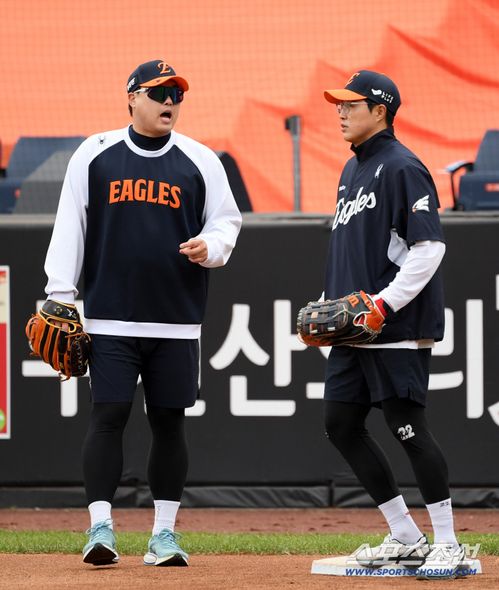  Ryu Hyun-jin, Chae Eun-sung, enjoy the fall baseball