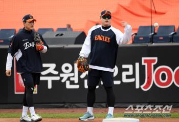 Ryu Hyun-jin Chae Eun-sung's training for first baseman