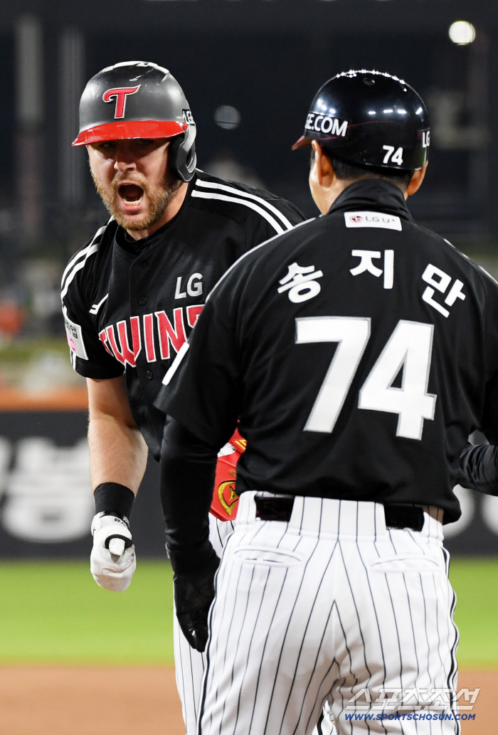 What if you can't get a point? You have to score 6 points in the 9th inning → It explodes once. This is the power of LG 