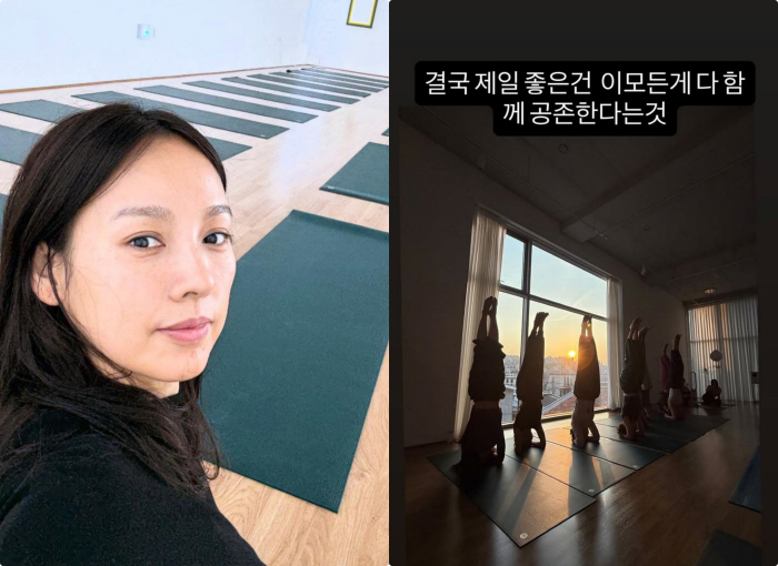 Yoga director Lee Hyo-ri found the meaning of life through hair styling. The best thing is that we coexist