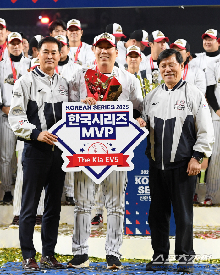  Kim Hyun-soo, MVP of the Korean Series