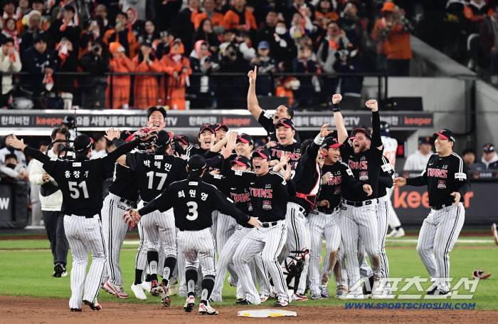  LG Twins' thrilling winner