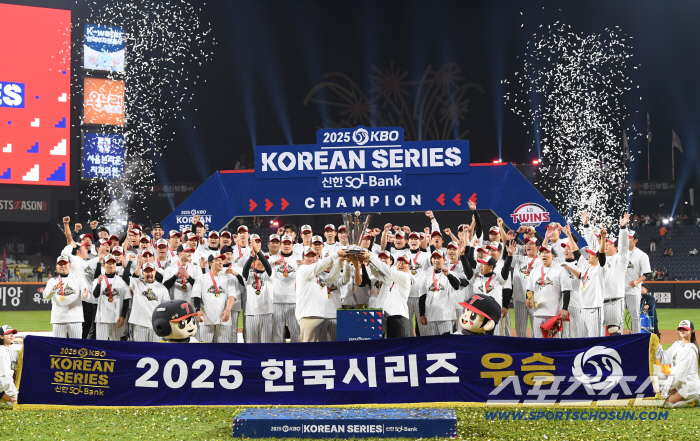  LG Twins Wins Korean Series