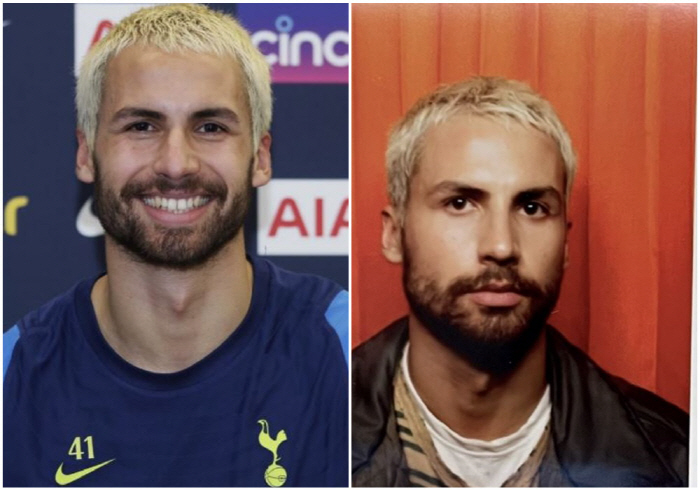 Son Heung-min and 27-year-old Tottenham GK who lifted the Europa Cup with a twist, hit Gucci washbag, and became a full-time photographer