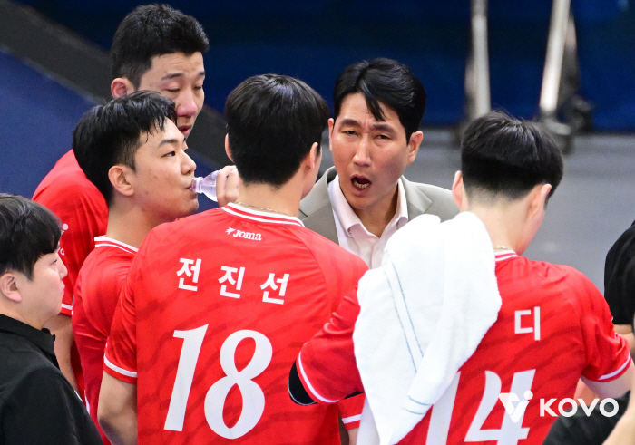 It's over for the third time in a row! Korea Electric Power Corporation defeated Samsung Fire & Marine Insurance → 31 for the first time in the season