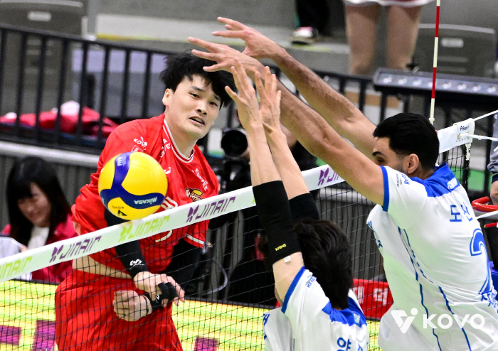 It's over for the third time in a row! Korea Electric Power Corporation defeated Samsung Fire & Marine Insurance → 31 for the first time in the season