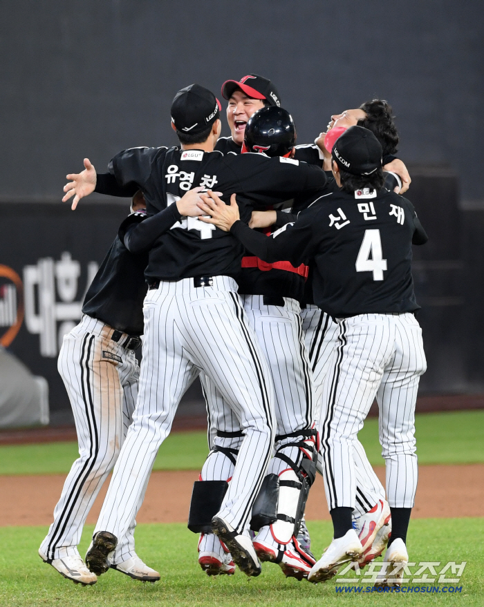  LG Twins Yoo Young-chan did it