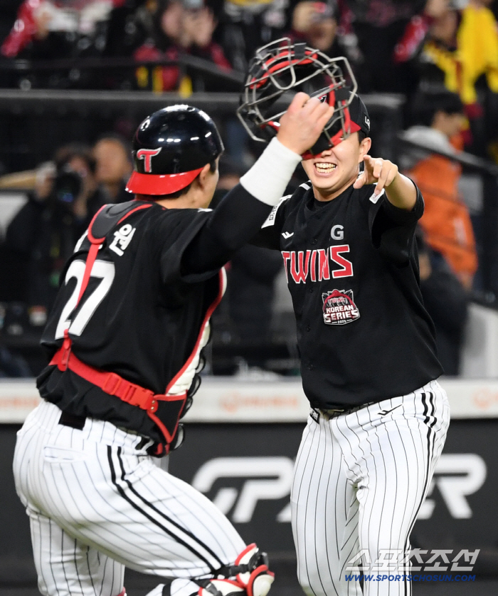  LG Twins Yoo Young-chan, Park Dong-won, where are you going!