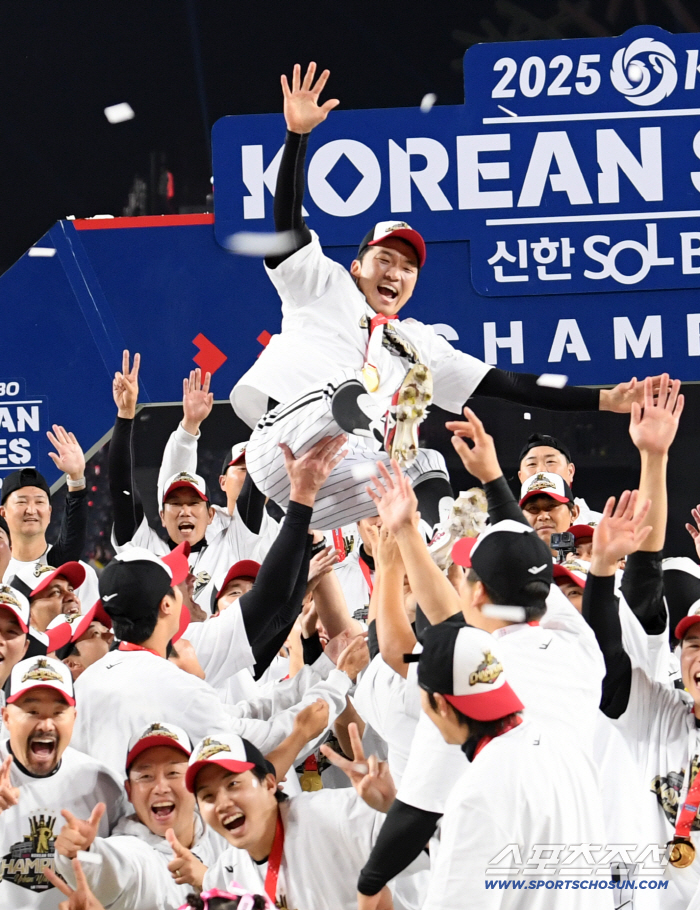  Park Hae-min, the champion of the Korean Series