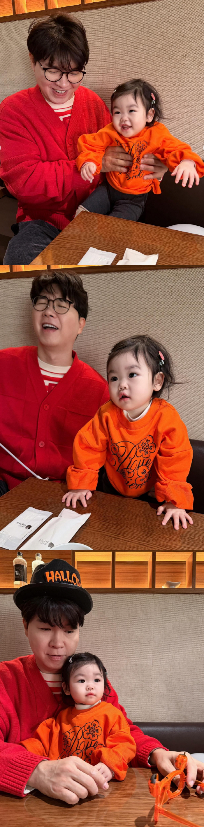 Kim Daye ♥ Park Soo-hong, MZ dad who takes care of every anniversary..Halloween with my daughter, Jae