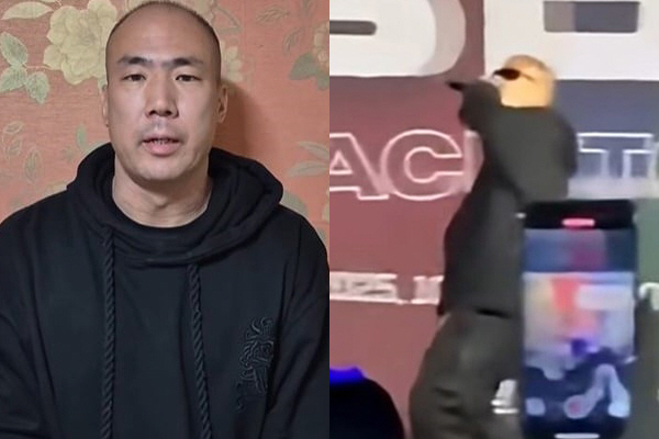 Rapper Jung Sang-soo shouts 'Yoon Again' at the festival, controversy..'Sorry, I shouldn't say this'