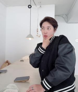 10kg increase Seo In-young has changed drastically...Cut your hair short and let it grow