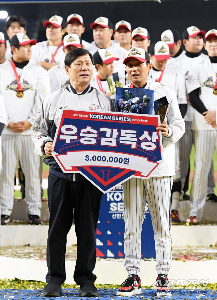 3rd place to win, the real invincible LG's Yumnyang, will renew 3 billion contracts for the first time ever