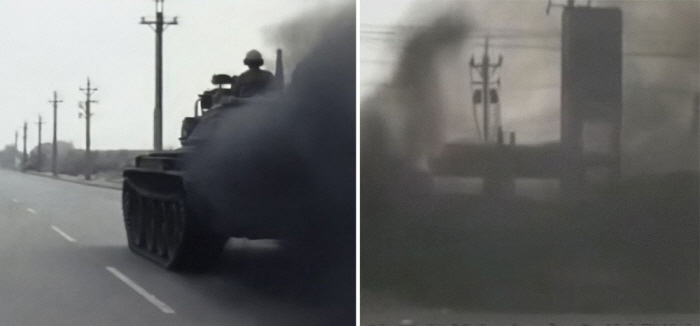 Controversy over black smoke in Taiwanese tanks...The invasion of the giant squid? a barrage of mockery