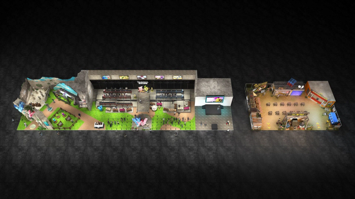 Krafton and G-Star 2025 reflect Palworld mobile elements to create a theme park-type space