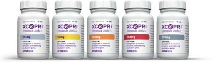 New drug approval innovation process No. 1 new drug is XCOPRIZE, a treatment for adult epilepsy patients