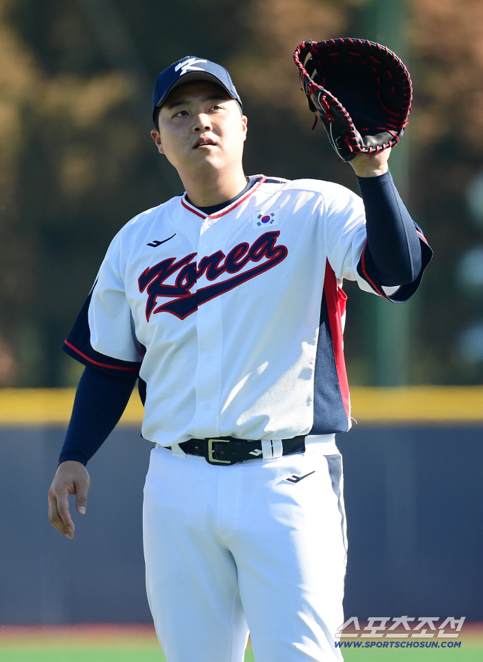  Han Dong-hee's national team training in uniform
