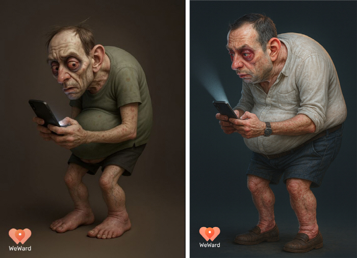 Shocking future human form in 2050, wouldn't you move at all?