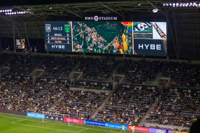 Son Heung-min, K-pop, and K-food meet perfectly...LAFC BMO Stadium with 22,000 people
