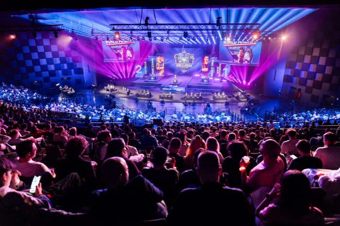 Summoners War World Arena Championship 2025, demonstrating global esports festivals