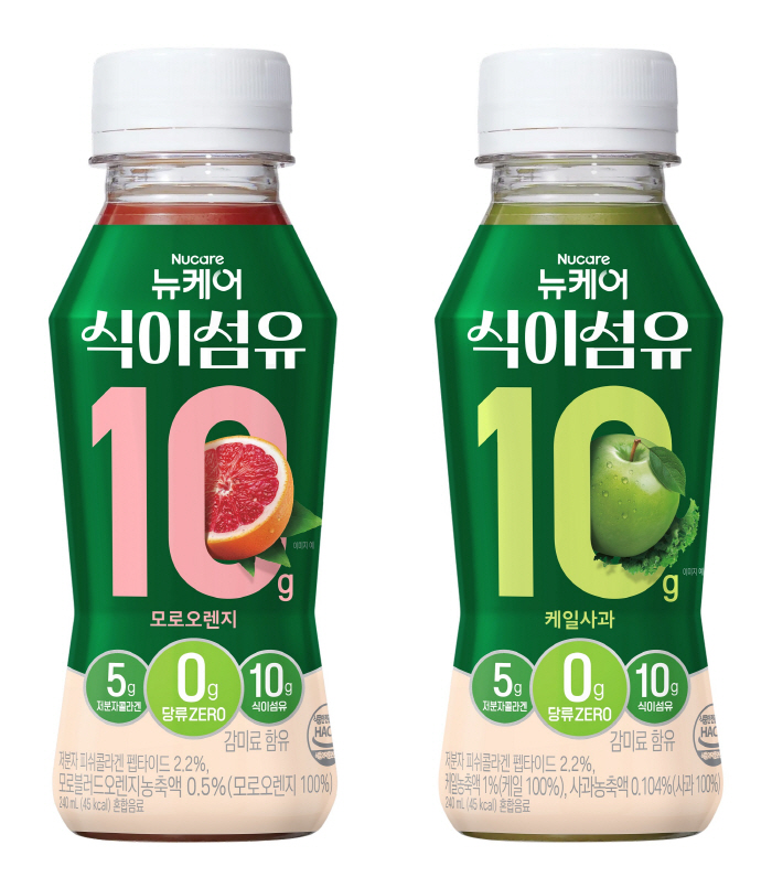 Daesang Well Life, Premium High Dietary Fiber Beverage New Care Dietary Fiber 10 Introduced