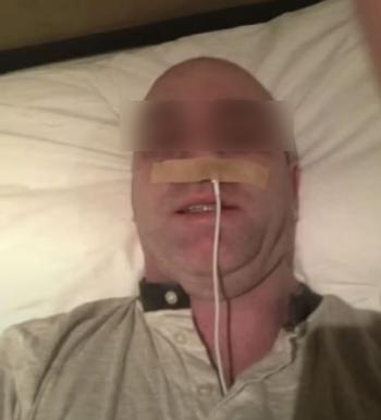 I'm treating cancer with my phone charging line in my nose...Buying 600 million won for a famous player