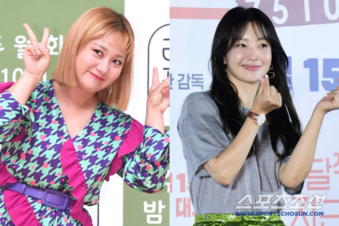 Park Na-rae, finally became a successful fan...I've been nervous since 3 days before I met Kim Hee-sun. (Narae-sik)