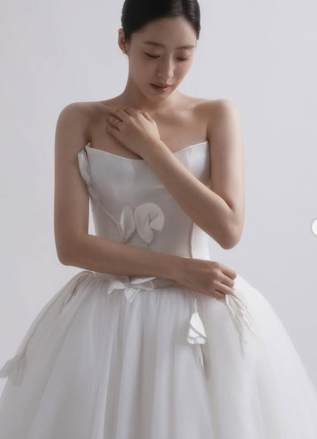 T-ara Ham Eun-jung, Pure White Wedding Dress...♥Exchange Sweet Ring with Director Kim Byung-woo 
