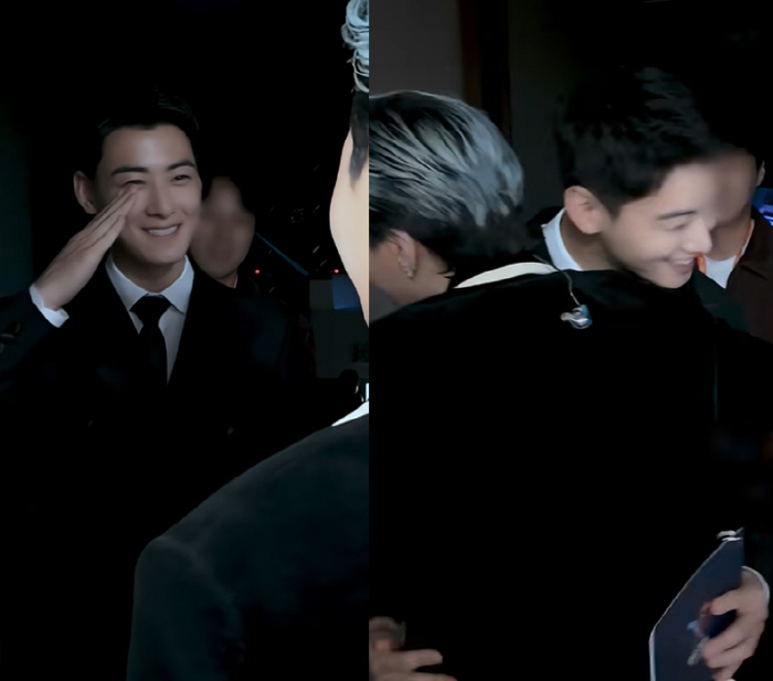 G-Dragon Shares APEC Backstage Moments With Cha Eun-woo