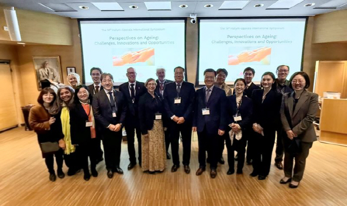 Hallym University Medical Center, University of Uppsala, Sweden, and International Academic Symposium...Share the latest knowledge on how to respond to aging