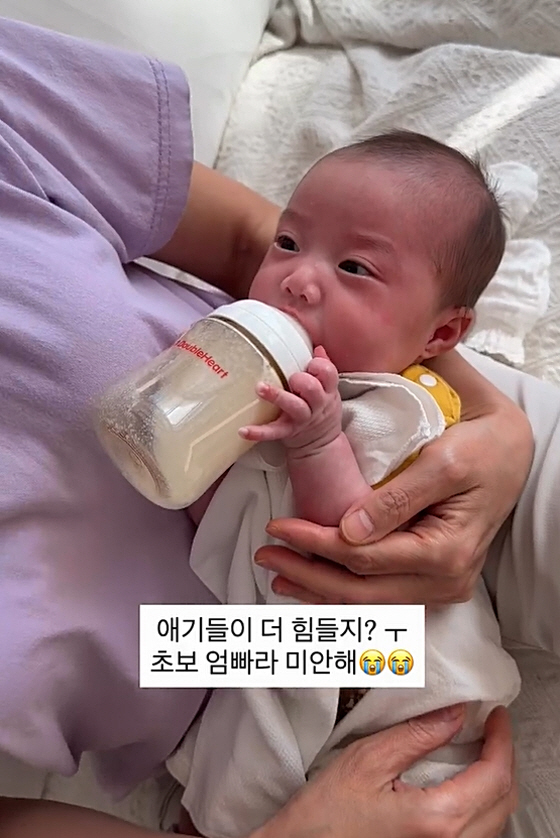 Kim Ji-hye, 50 days of emergency birth for twins, urgent S.O.I'm sorry I'm a novice mom and dad