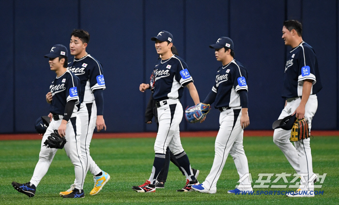 Kim Sung-yoon, Ahn Hyun-min, Park Hae-min, Moon Hyun-bin, the national team's outfield atmosphere is the best